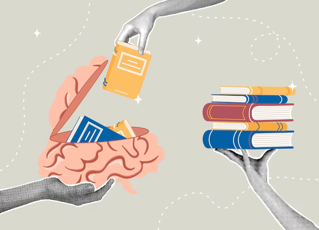 Knowledge Exchange Illustration