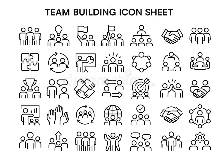 Multi-Sectoral Collaboration Icons